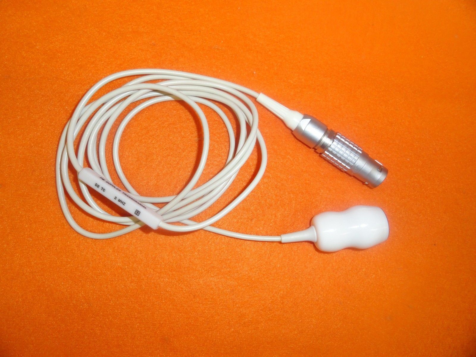 ATL D2TC Static HDI 2.0MHz P/N 4000-0310-02  PW Doppler Transcranial Probe ~5554 DIAGNOSTIC ULTRASOUND MACHINES FOR SALE