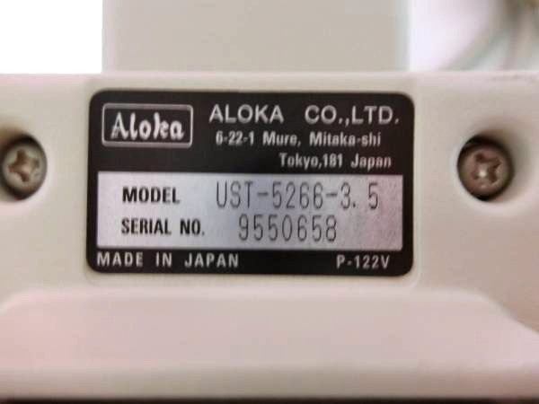 ALOKA UST-5266-3.5 PHASED ARRAY Probe ultarasound SSD-1700 SSD-2000 SSD-2200 DIAGNOSTIC ULTRASOUND MACHINES FOR SALE