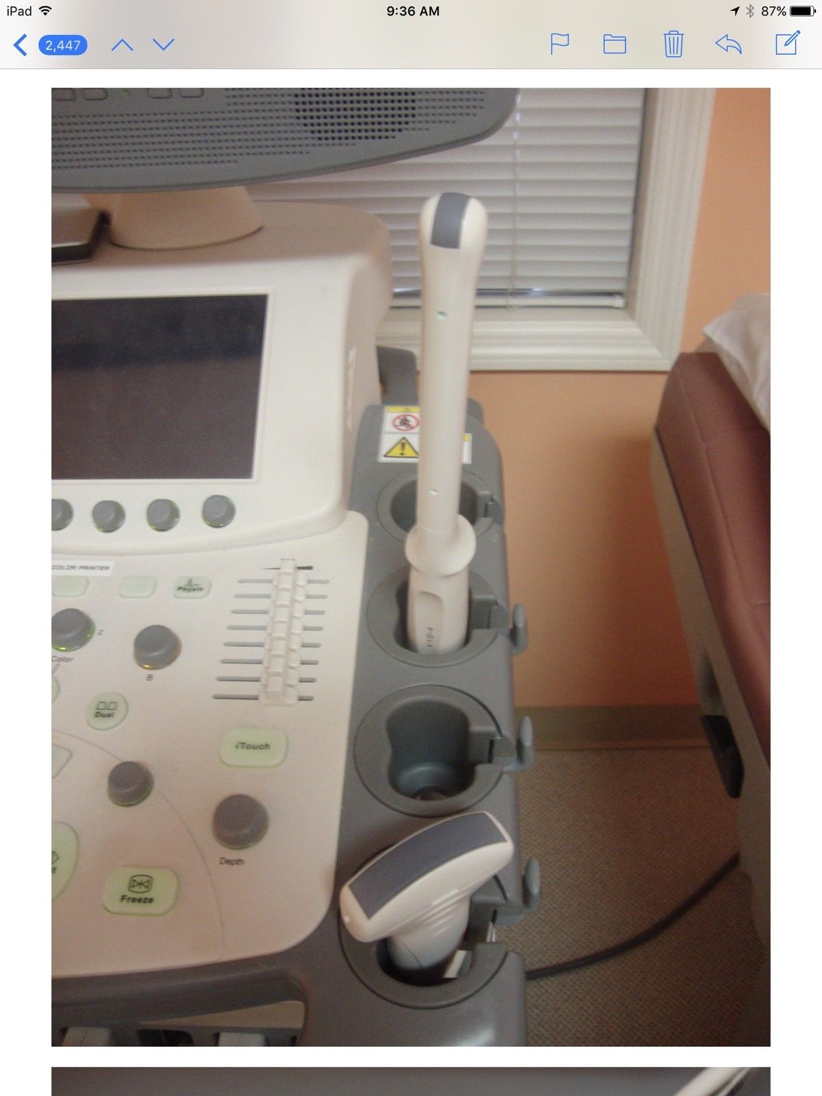 Mindray Ultrasound DC 7 DIAGNOSTIC ULTRASOUND MACHINES FOR SALE