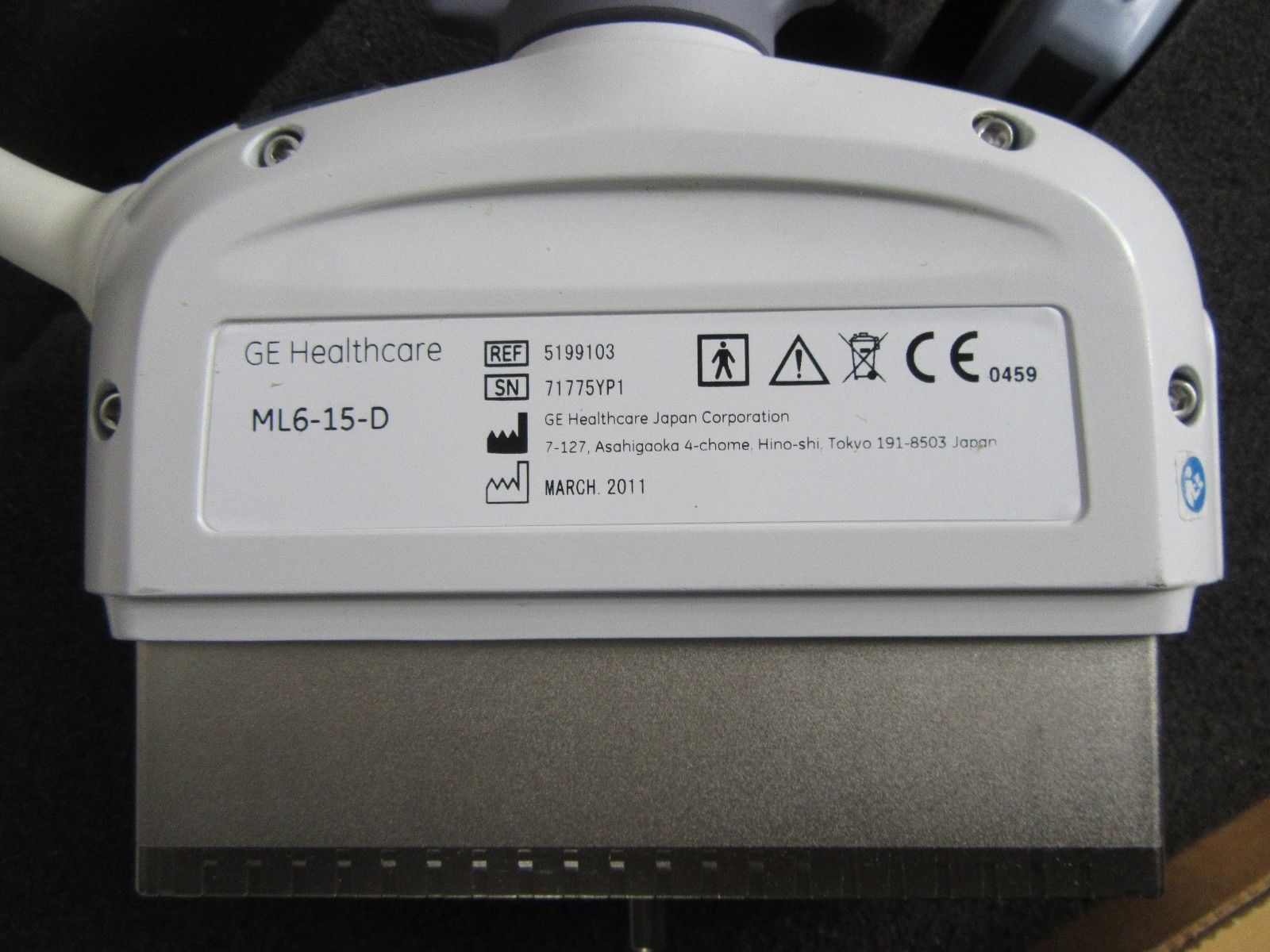 GE HEALTHCARE ML6-15-D Matrix Linear Probe Transducer DIAGNOSTIC ULTRASOUND MACHINES FOR SALE