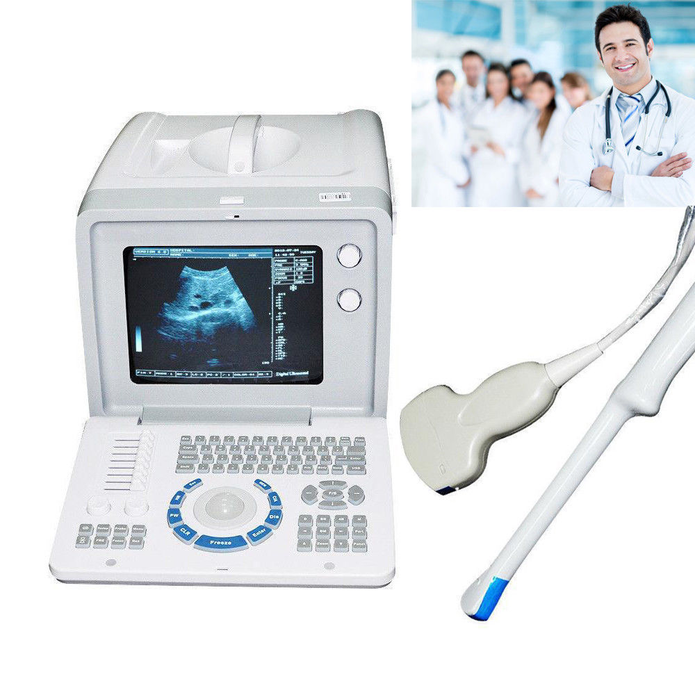 Digital Portable Ultrasound Scanner Machine Convex +Transvaginal Probe+Free 3D 190891789112 DIAGNOSTIC ULTRASOUND MACHINES FOR SALE