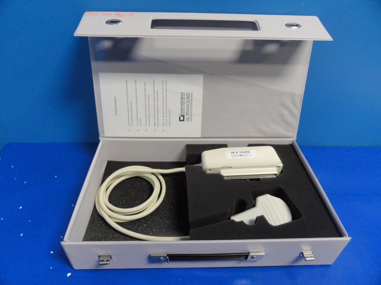 Aloka UST-960-5 Convex Array 5.0 MHz Ultrasound Transducer w/ Case (10208) DIAGNOSTIC ULTRASOUND MACHINES FOR SALE