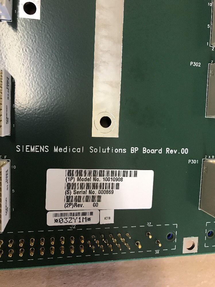 Siemens Sonoline G40 Ultrasound Mother Board Model 10010908 DIAGNOSTIC ULTRASOUND MACHINES FOR SALE