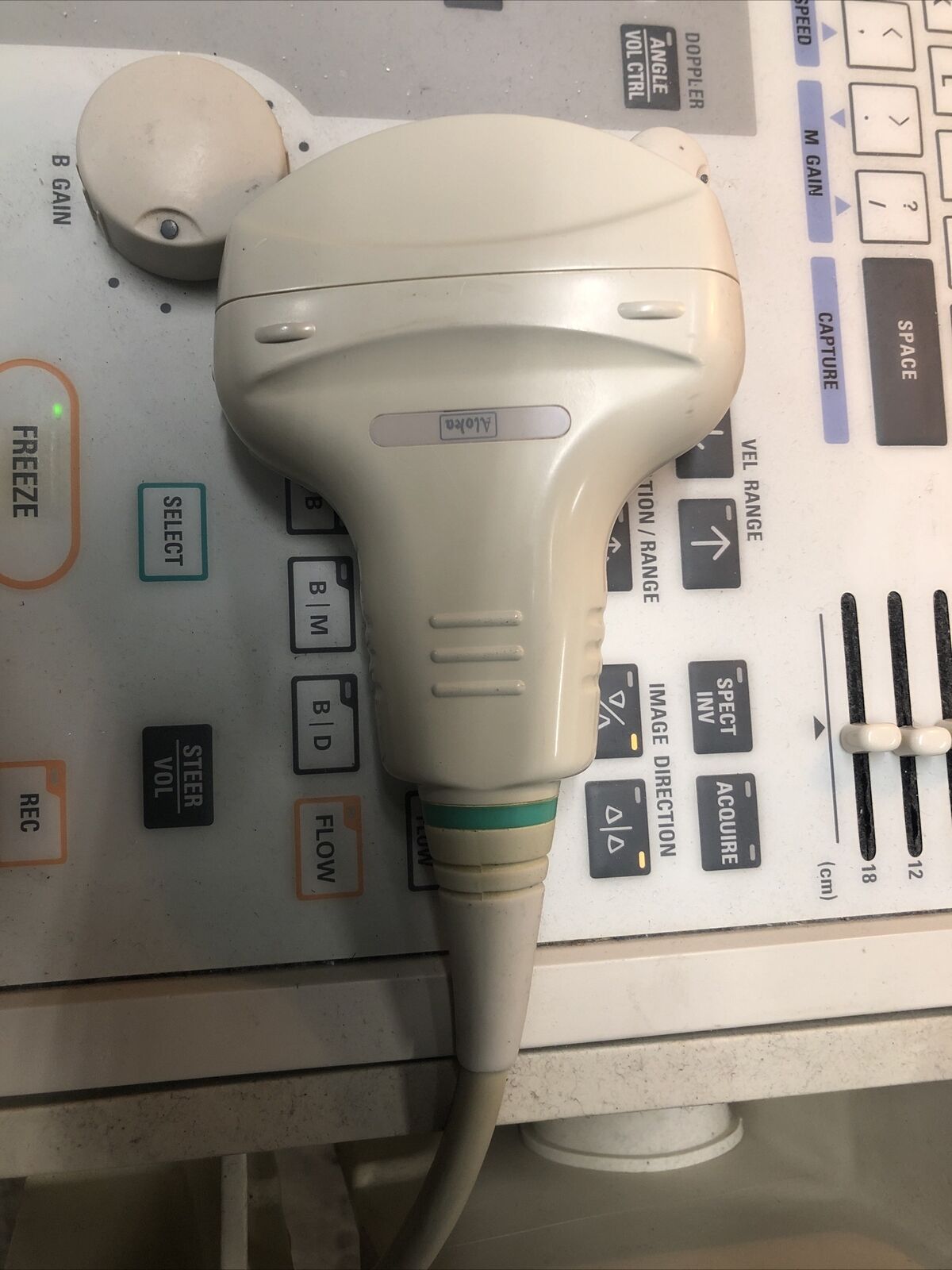 Aloka SSD-1700 DynaView-II Ultrasound Machine W/Probes Included And Sony Printer DIAGNOSTIC ULTRASOUND MACHINES FOR SALE