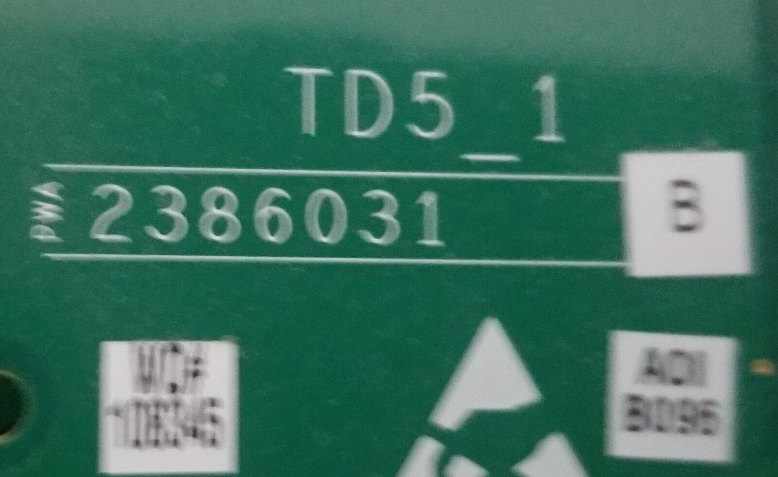 GE Logiq (9) Ultrasound TD5_1 Time Delay Board - 2386031 DIAGNOSTIC ULTRASOUND MACHINES FOR SALE