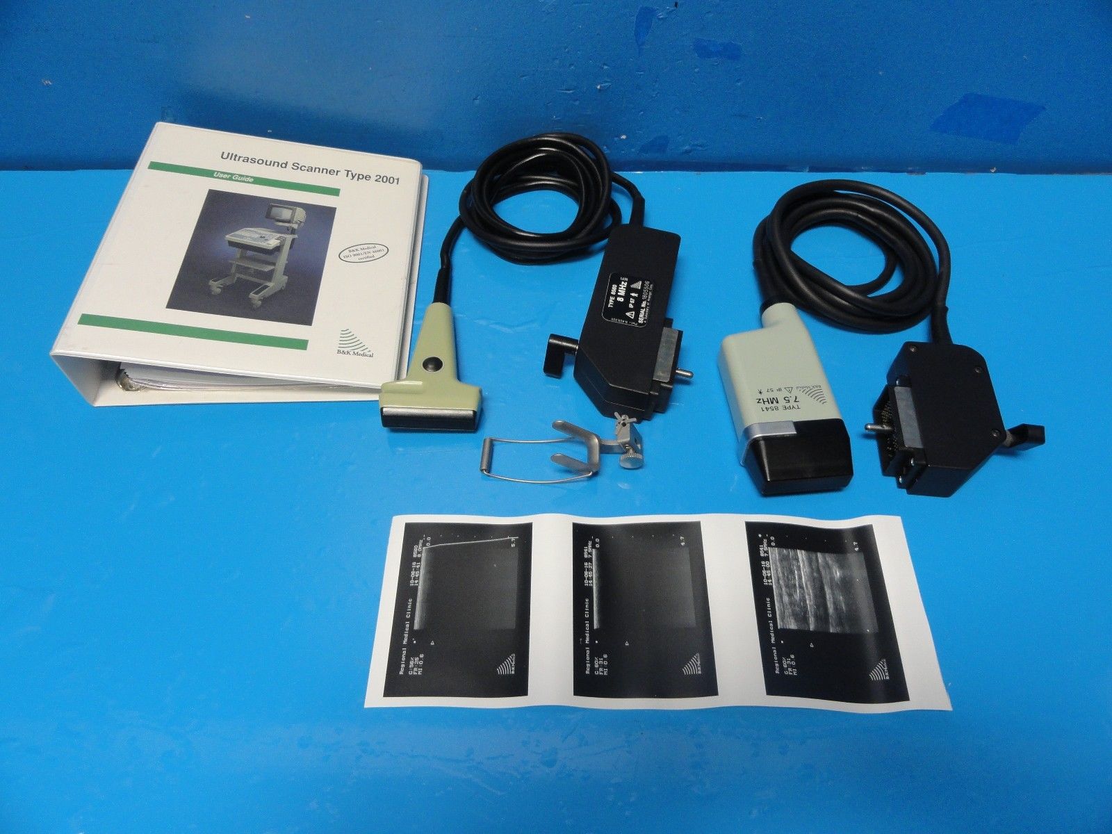 BK Medical Leopard 2001 Ultrasound W/ 8451& 8560 Linear Probes &Printer (11449) DIAGNOSTIC ULTRASOUND MACHINES FOR SALE