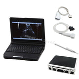 LCD Laptop B-Ultrasound Scanner +Convex ,Linear,Transvaginal 3 Probes +Free Box