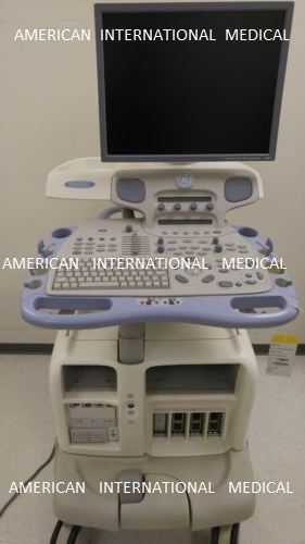 GE Vivid 7 Ultrasound Dimension w/Cardiac Probe & Flat Panel |1 Yr Warranty DIAGNOSTIC ULTRASOUND MACHINES FOR SALE