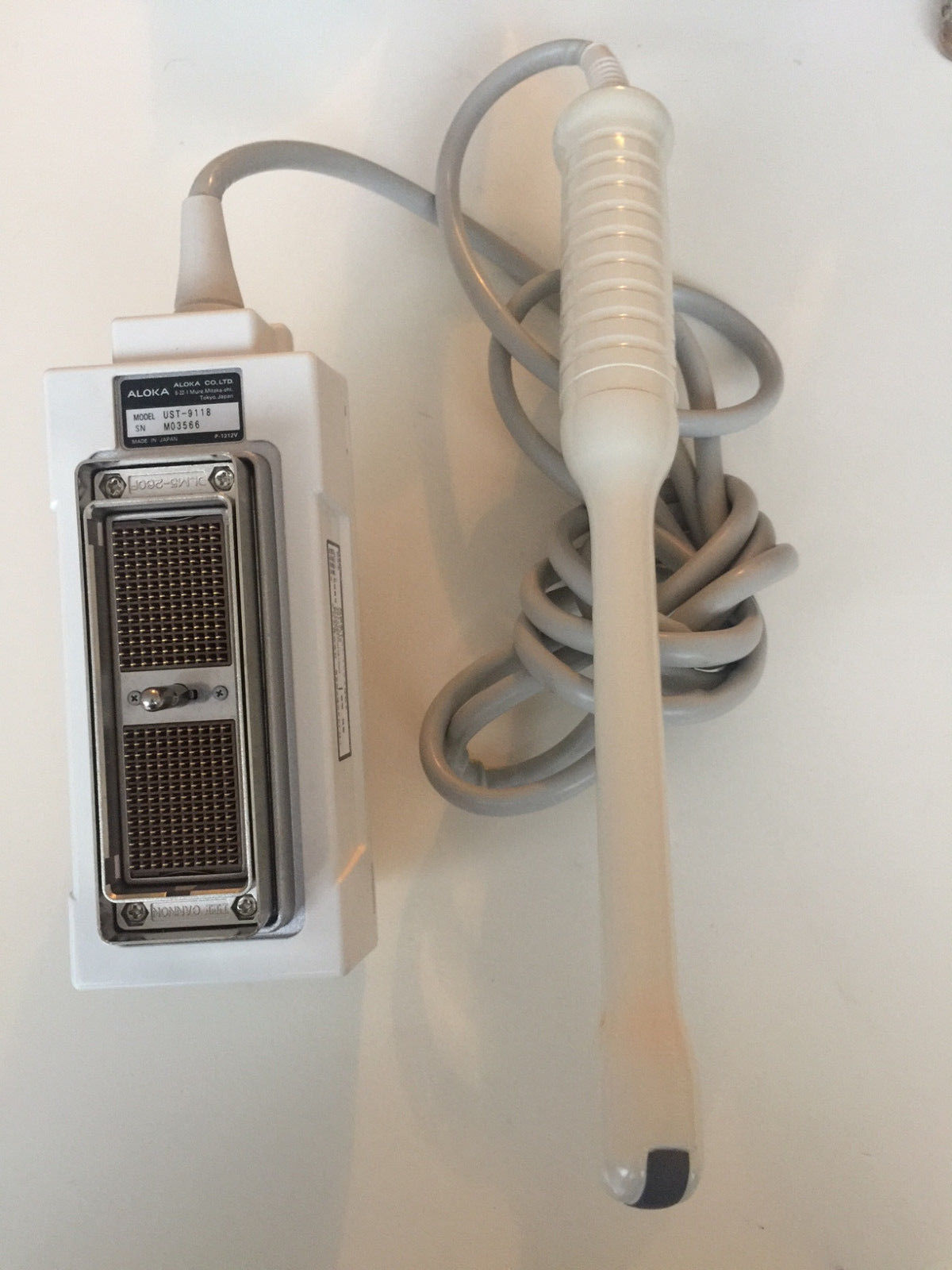 Aloka Ultrasound Probe / Transducer UST-9118 9mm Endovaginal DIAGNOSTIC ULTRASOUND MACHINES FOR SALE