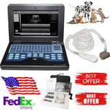Portable Laptop Machine Digital Ultrasound Scanner, probe, human/vet, USA Fedex