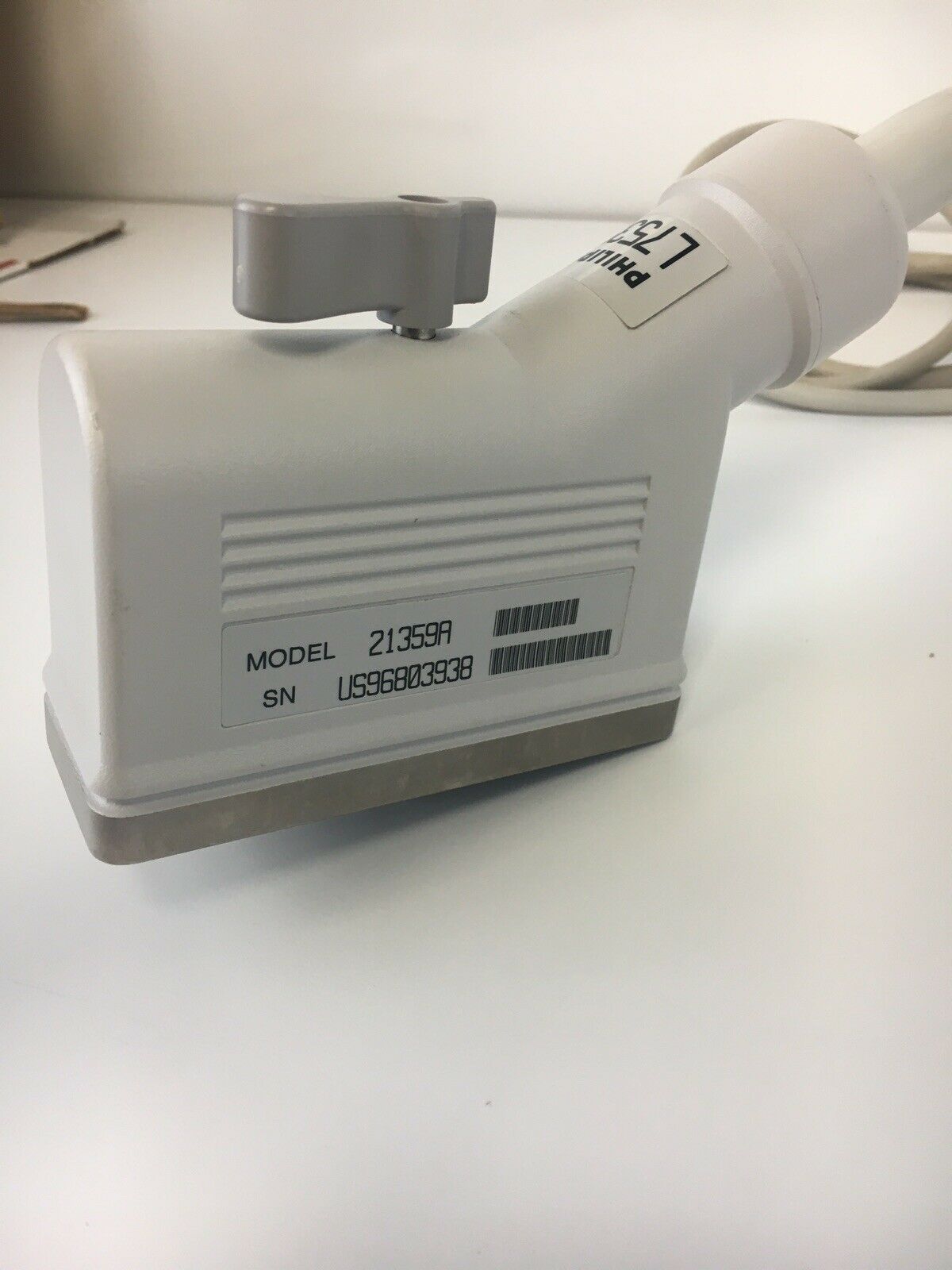 PHILLIPS L7535 LINEAR ARRAY ULTRASOUND TRANSDUCER COMPATIBLE W/ IMAGE POINT DIAGNOSTIC ULTRASOUND MACHINES FOR SALE