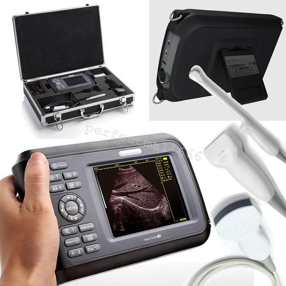 Portable Handheld Digital Ultrasound Scanner Convex Linear With 3 Probes