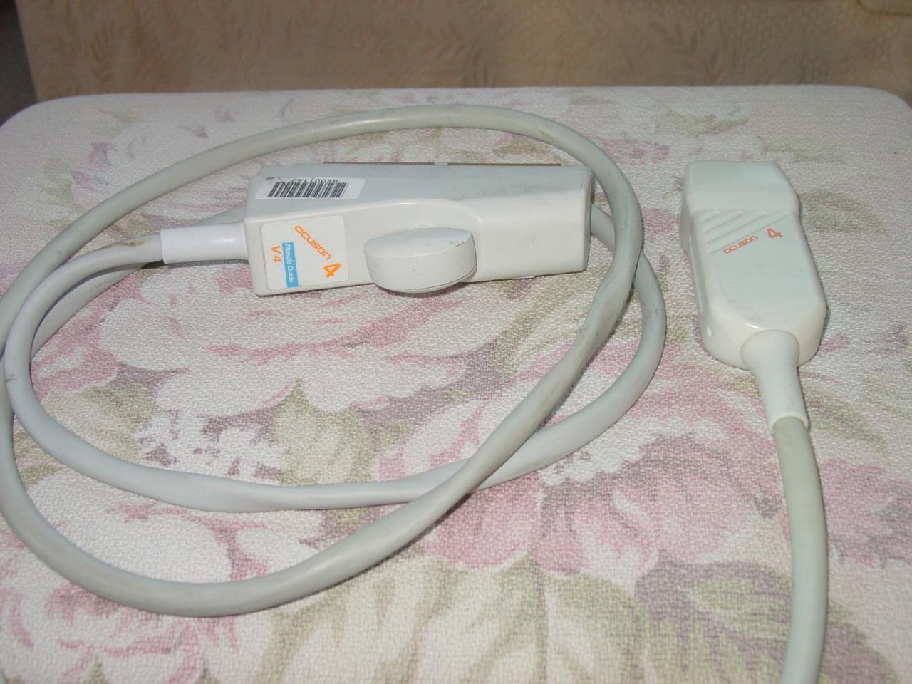 Acuson  V4 Ultrasound Transducer Probe DIAGNOSTIC ULTRASOUND MACHINES FOR SALE