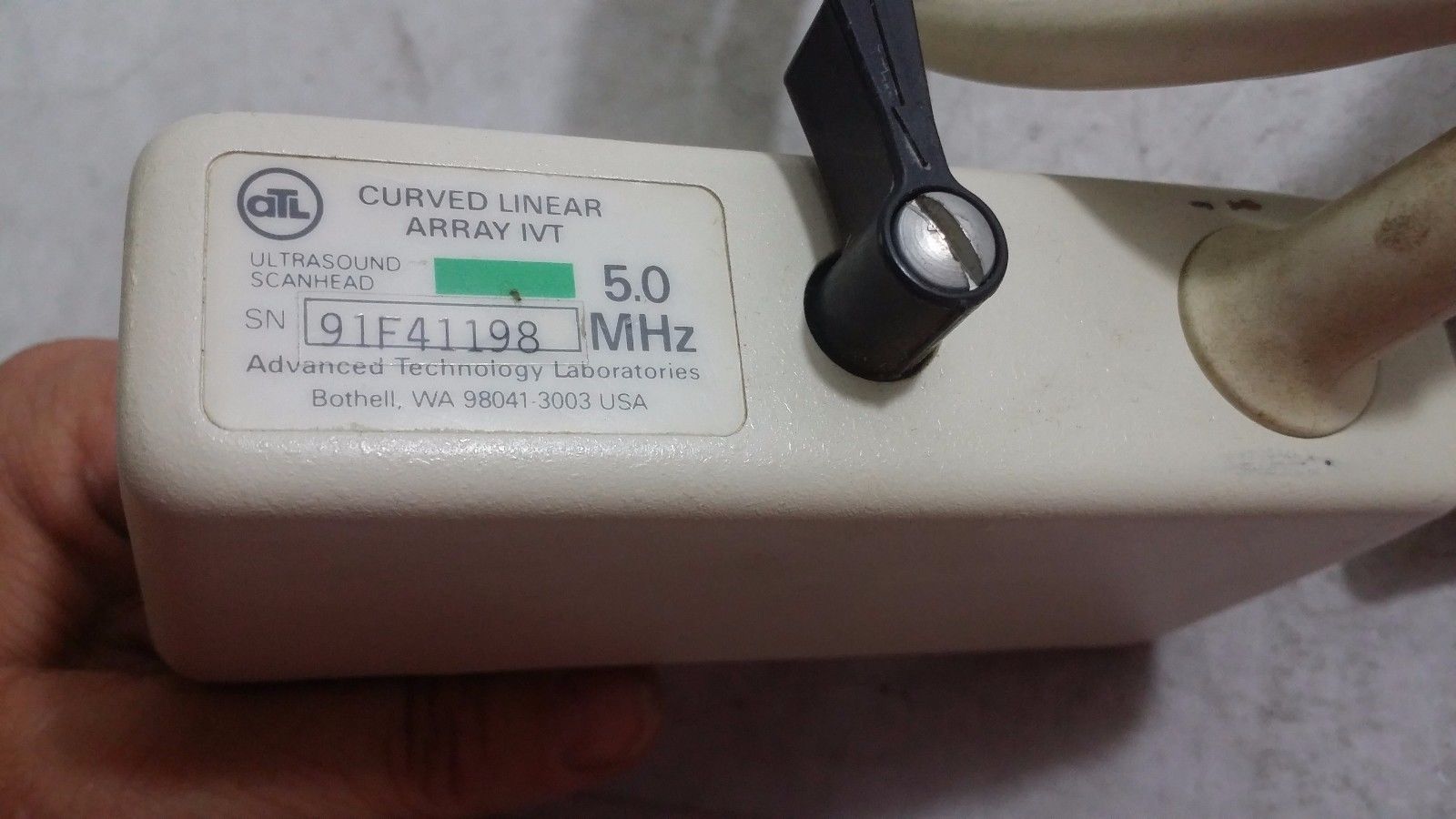 ATL IVT Curved Linear Array 5.0MHz Vaginal Ultrasound Transducer Probe DIAGNOSTIC ULTRASOUND MACHINES FOR SALE