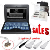 Portable Laptop Machine Digital Ultrasound Scanner, probe, human/vet, USA Fedex