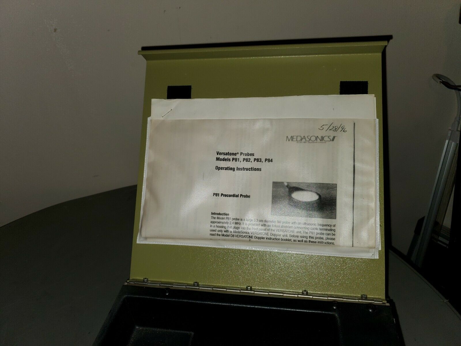 MEDASONICS VERSATONE DOPPLER ULTRASOUND MODEL D8 WITH PROBE DIAGNOSTIC ULTRASOUND MACHINES FOR SALE