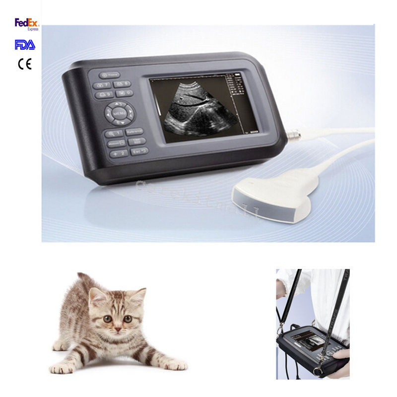 5.5'' Veterinary LCD Ultrasound Scanner Machine For incalf Animal, Convex Probe 190891974730 DIAGNOSTIC ULTRASOUND MACHINES FOR SALE