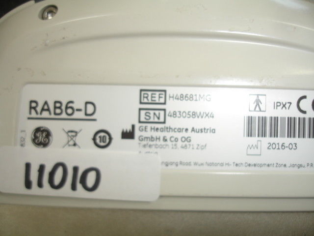 GE RAB6-D Ultrasound 2D/3D/4D Convex Curved Probe / Transducer  #11010 DIAGNOSTIC ULTRASOUND MACHINES FOR SALE