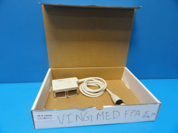 GE Vingmed KN100001 FPA 5MHZ 1A Flat Phased Array Probe for GE System 5 (10239)