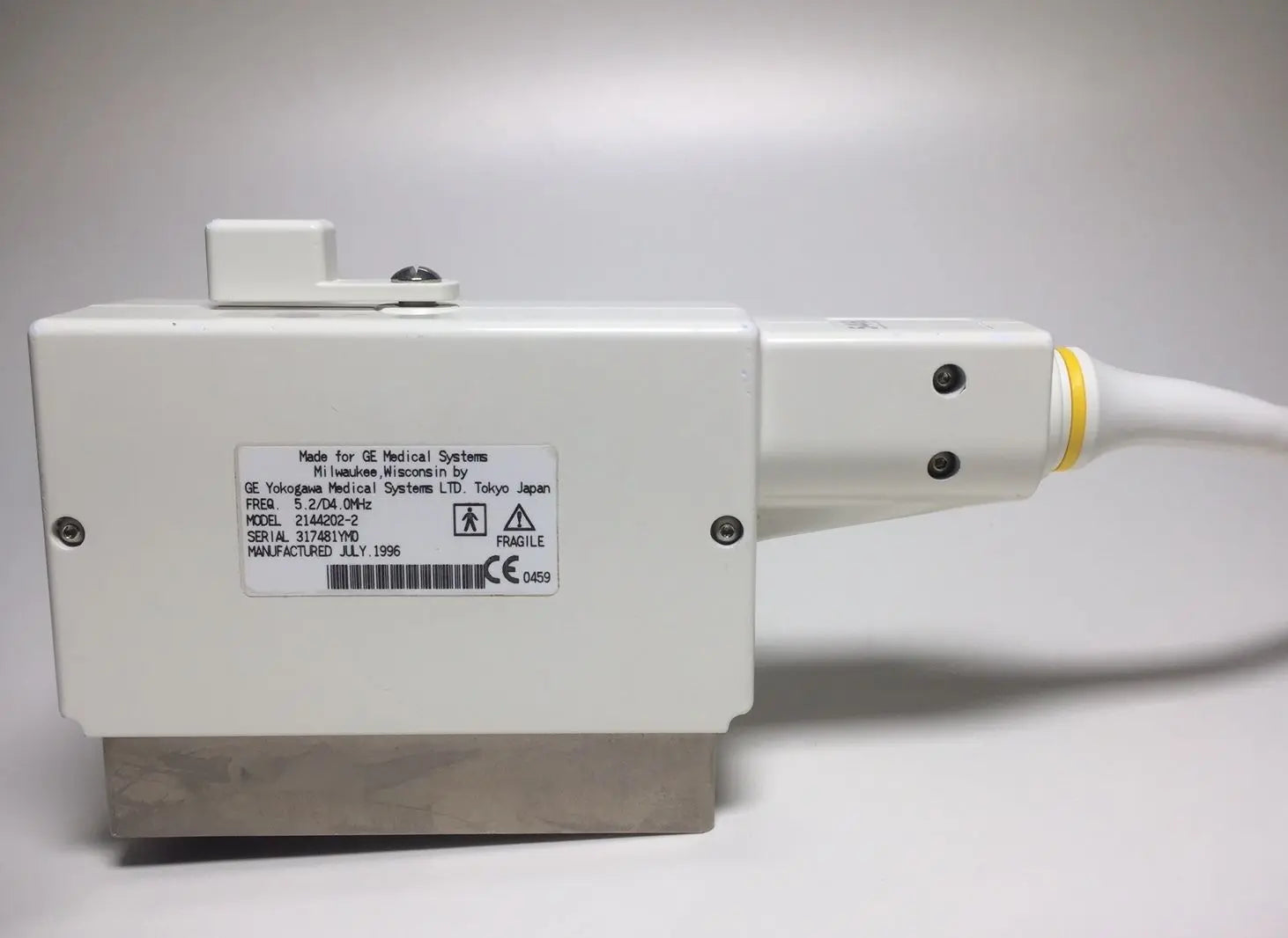 GE 546L Linear Array Ultrasound Transducer Probe Part Number: 2144202 (Untested) DIAGNOSTIC ULTRASOUND MACHINES FOR SALE