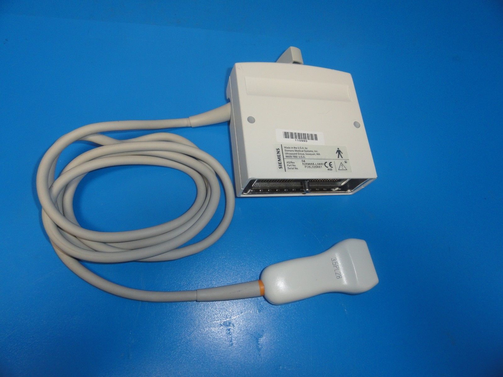 SIEMENS 3.5PL28 3.5 MHz Cardiac Sector phased Array Ultrasound Transducer (6082) DIAGNOSTIC ULTRASOUND MACHINES FOR SALE