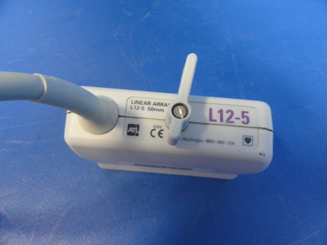 ATL L12-5 50 MM Broadband Linear Array Ultrasound Transducer Probe ~ 12844 DIAGNOSTIC ULTRASOUND MACHINES FOR SALE