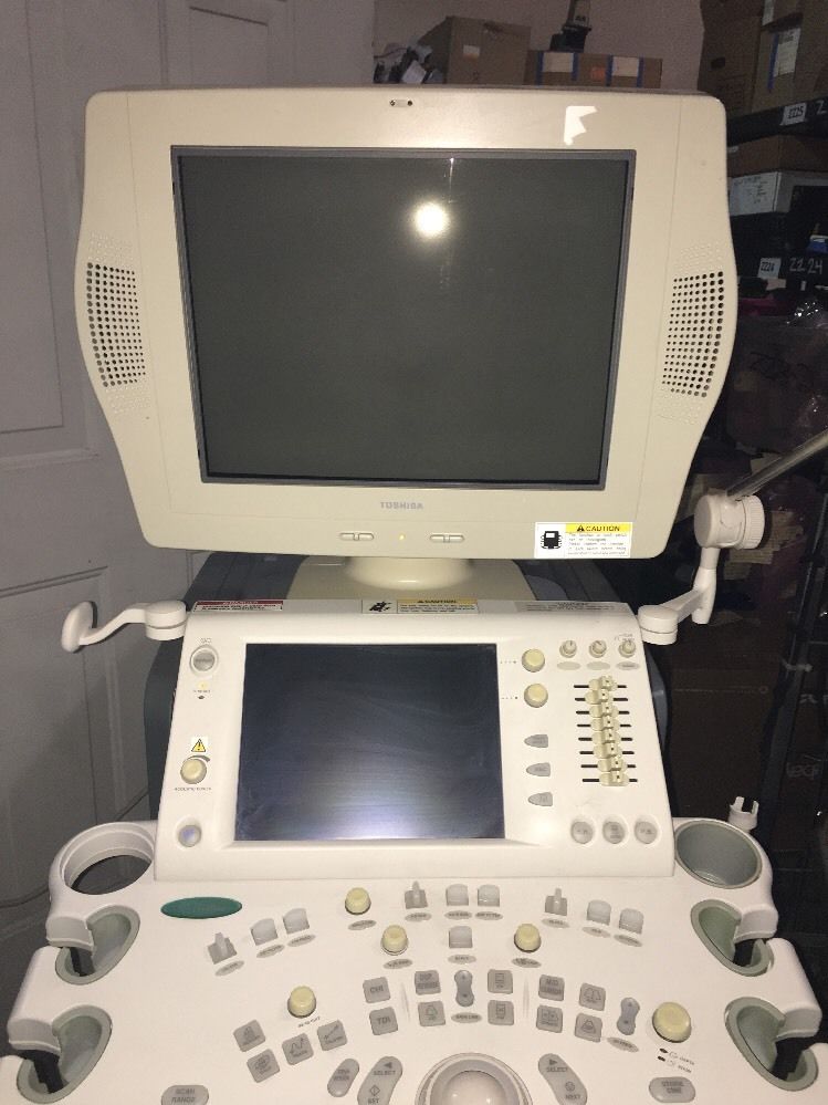 Toshiba SSA-770A Aplio 80 Diagnostic Ultrasound W/O Probes **UNTESTED** "AS-IS" DIAGNOSTIC ULTRASOUND MACHINES FOR SALE