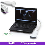 Laptop Ultrasound Scanner Machine Convex Linear 2 Probes Scanning Machine *3D*