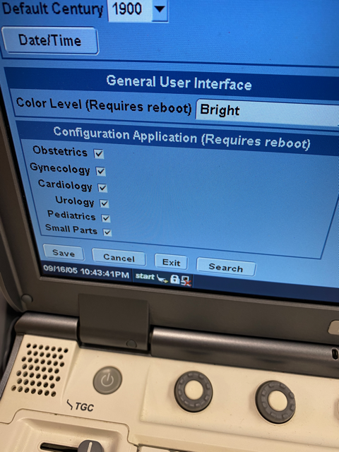 GE LOGIQ E Portable Ultrasound & phased array cardiac probe 6S-RS-Refurbished DIAGNOSTIC ULTRASOUND MACHINES FOR SALE