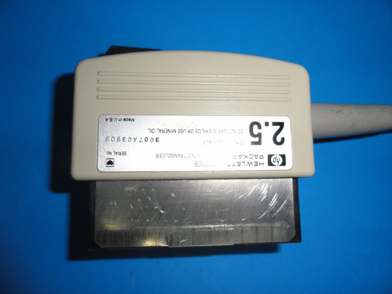 HP 21200B 2.5 MHz CW Phased Array Adult Cardiac Probe (3231) DIAGNOSTIC ULTRASOUND MACHINES FOR SALE