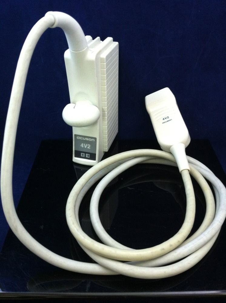 ACUSON 4V2 ULTRASOUND PROBE Sequoia 512 Excellent Cond Transducer DIAGNOSTIC ULTRASOUND MACHINES FOR SALE