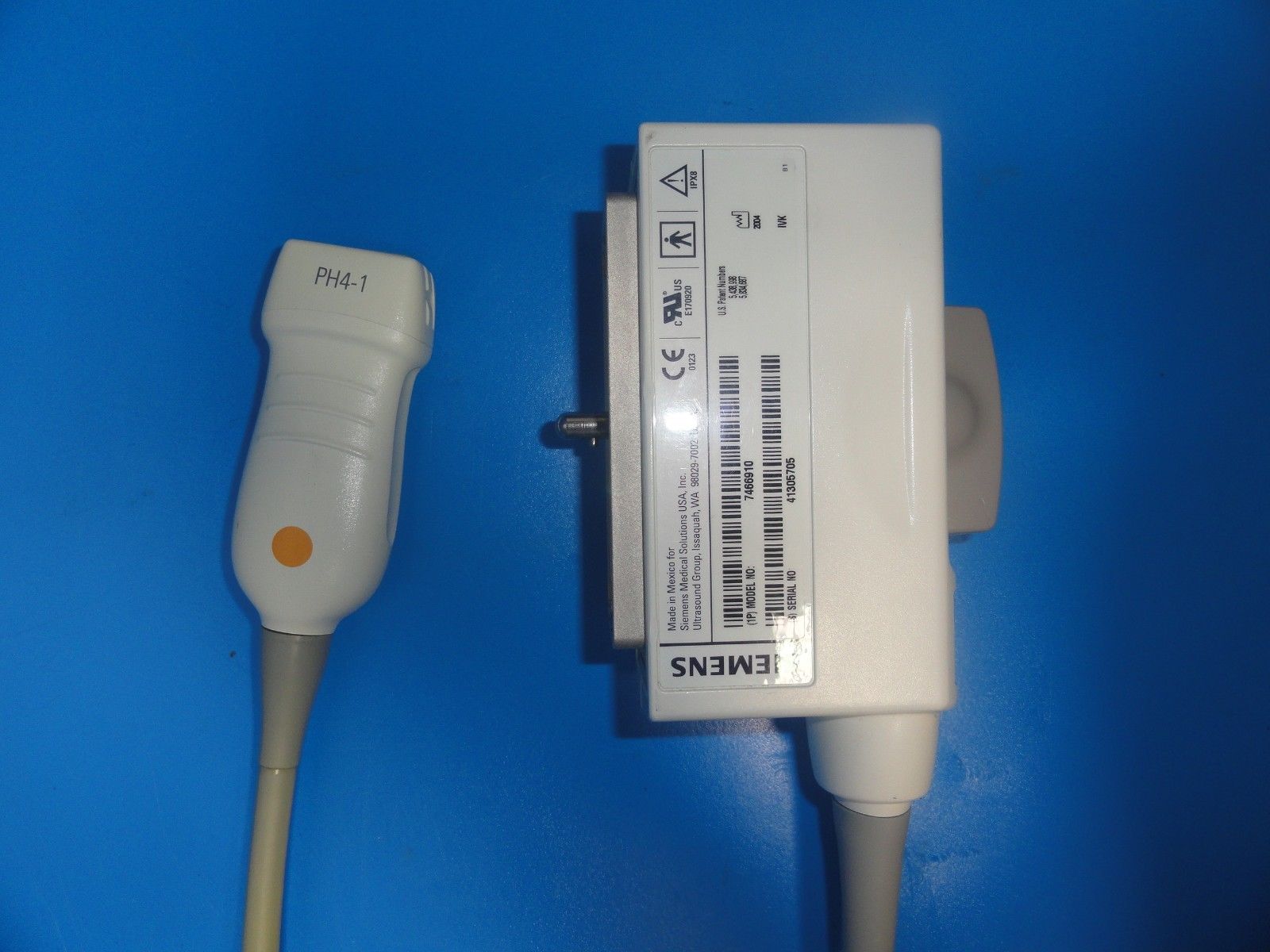 2004 Siemens Acuson Antares PH4-1 P/N 7466910 1-4 MHz Ultrasound Transducer 6081 DIAGNOSTIC ULTRASOUND MACHINES FOR SALE