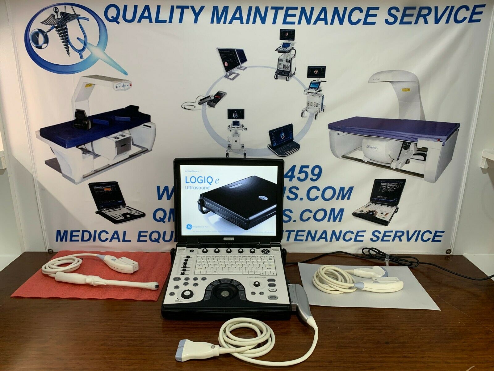 GE LOGIQ E BT12 ULTRASOUND WITH 3 TRANSDUCERS INCLUDED DIAGNOSTIC ULTRASOUND MACHINES FOR SALE