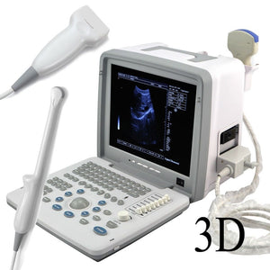 Genuine 3D Digital Portable Ultrasound Scanner Convex Linear Transvaginal 3Probe 190891758545