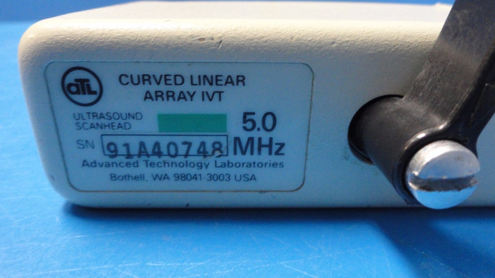 ATL CF 5.0 MHz Curved Linear Array IVT Transvaginal Probe for UM9, UM4+ (7079) DIAGNOSTIC ULTRASOUND MACHINES FOR SALE