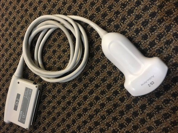 Philips C5-2 Ultrasound Transducer Probe for Sparq/Clear Vue
