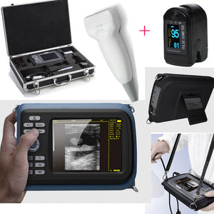 US Portable Ultrasound Scanner Machine System Linear Probe + Free SPO2 Oximeter 190891044440