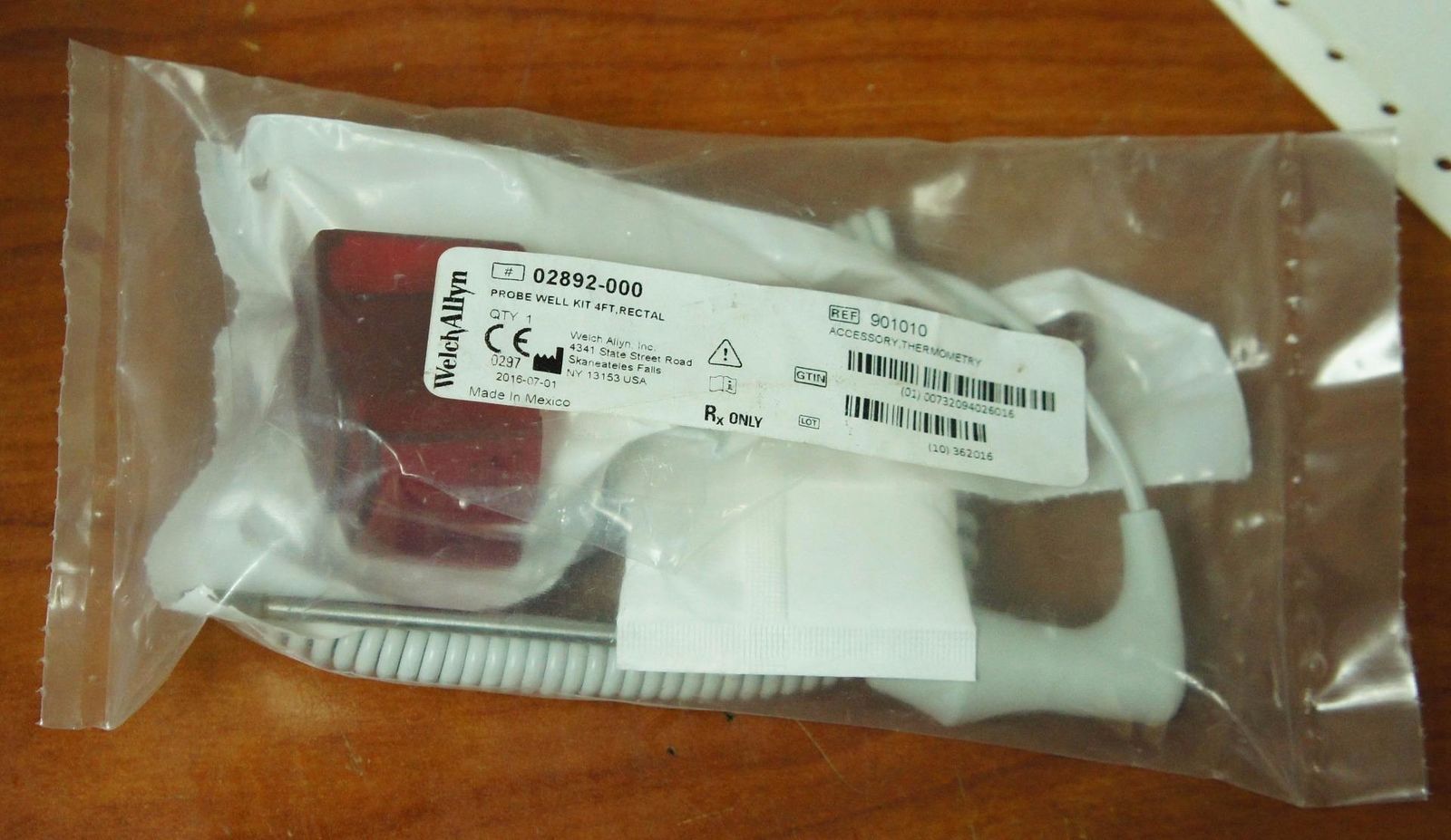 NEW Welch Allyn Probe Well Kit  Rectal 02892-000  !  T632 N 732094026016 DIAGNOSTIC ULTRASOUND MACHINES FOR SALE