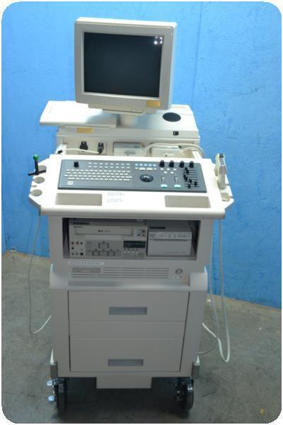 ATL ADVANCED TECHNOLOGY APOGEE 800 PLUS DIAGNOSTIC ULTRASOUND SYSTEM W PROBES @ DIAGNOSTIC ULTRASOUND MACHINES FOR SALE