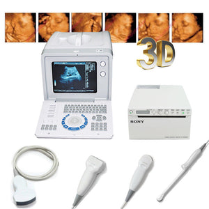 Medical Ultrasound Scanner,Convex,Linear,Transvaginal,Mico-convex Probe,Printer 190891973115