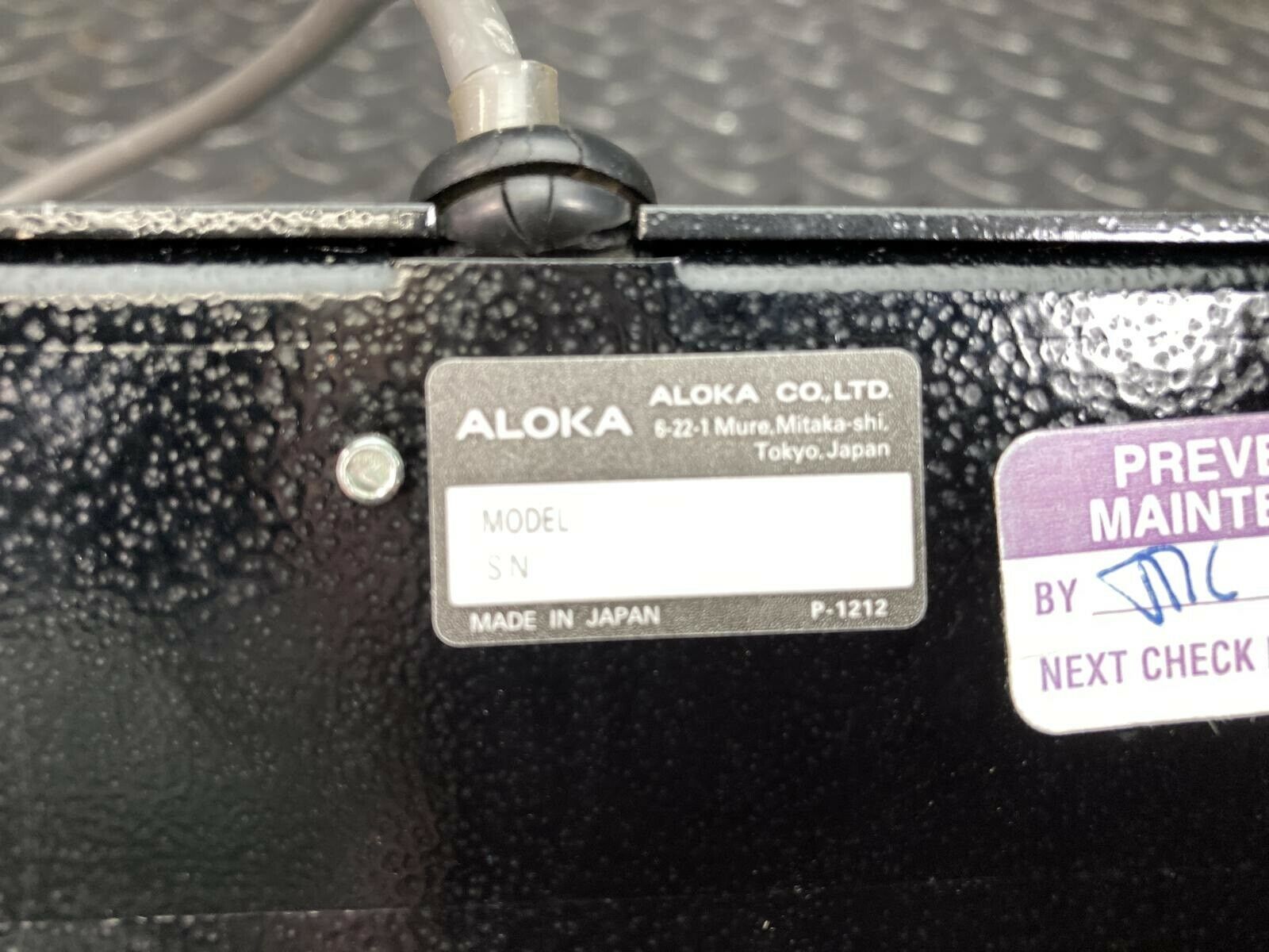 Aloka Ultrasound Foot Switch DIAGNOSTIC ULTRASOUND MACHINES FOR SALE