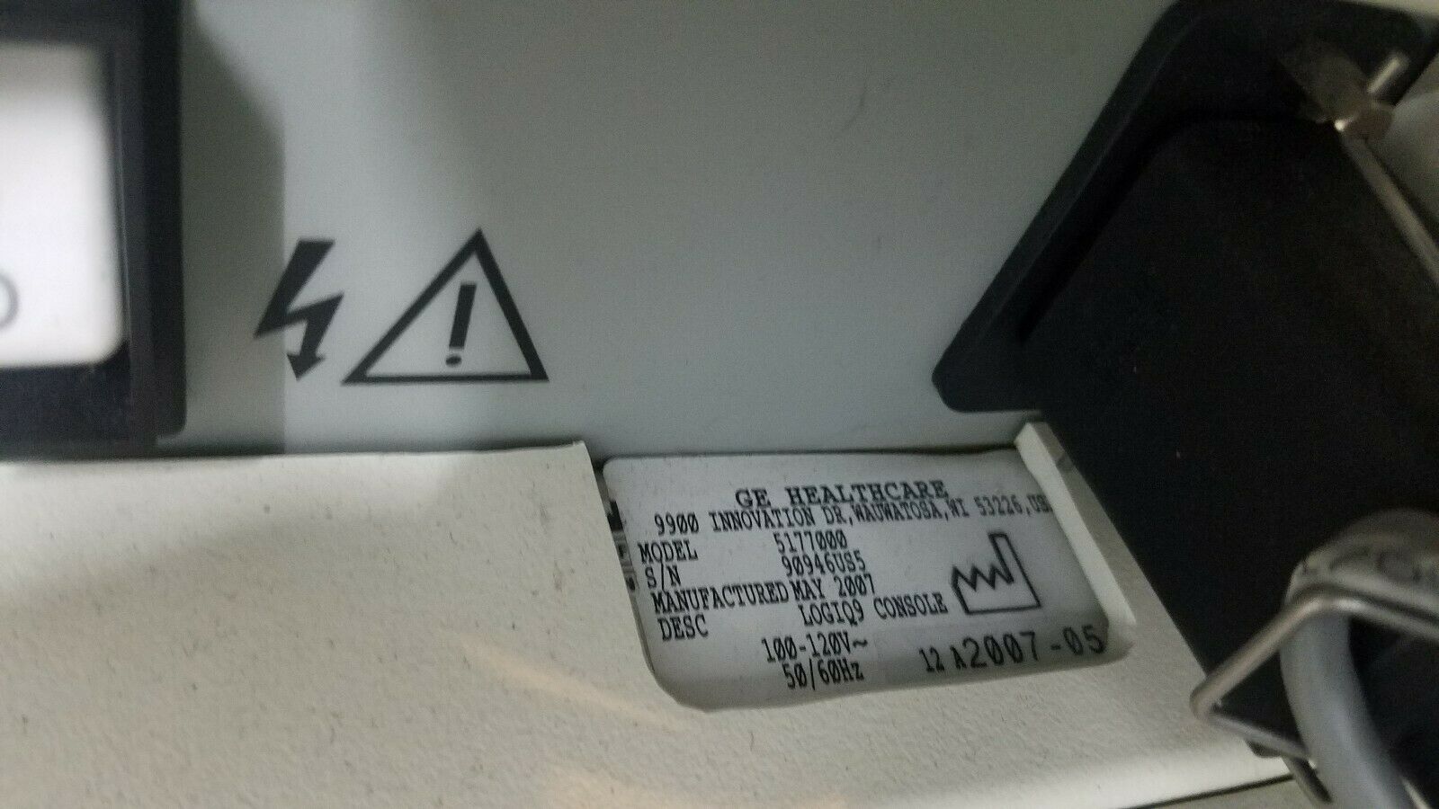 GE Logiq 9 Ultrasound Machine DIAGNOSTIC ULTRASOUND MACHINES FOR SALE