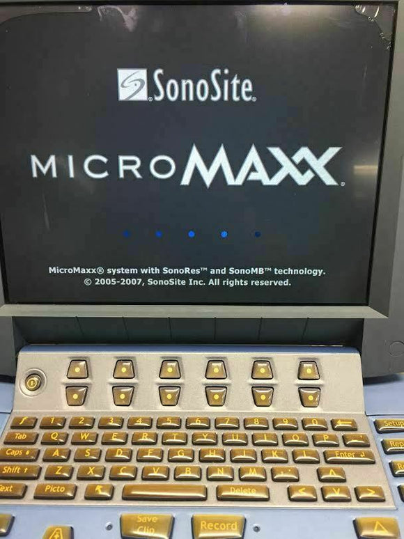 Sonosite MicroMaxx Portable Ultrasound Machine (probes available!)