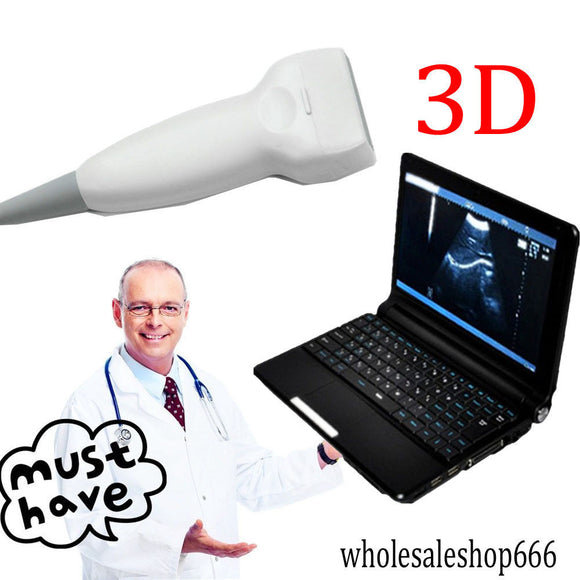 Digital Laptop Ultrasound Scanner machine system + 7.5MHZ Linear Probe Hospital