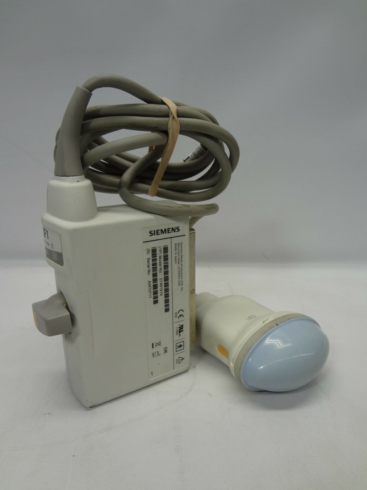 Siemens 07481919 C5F1 Ultrasound Probe DIAGNOSTIC ULTRASOUND MACHINES FOR SALE