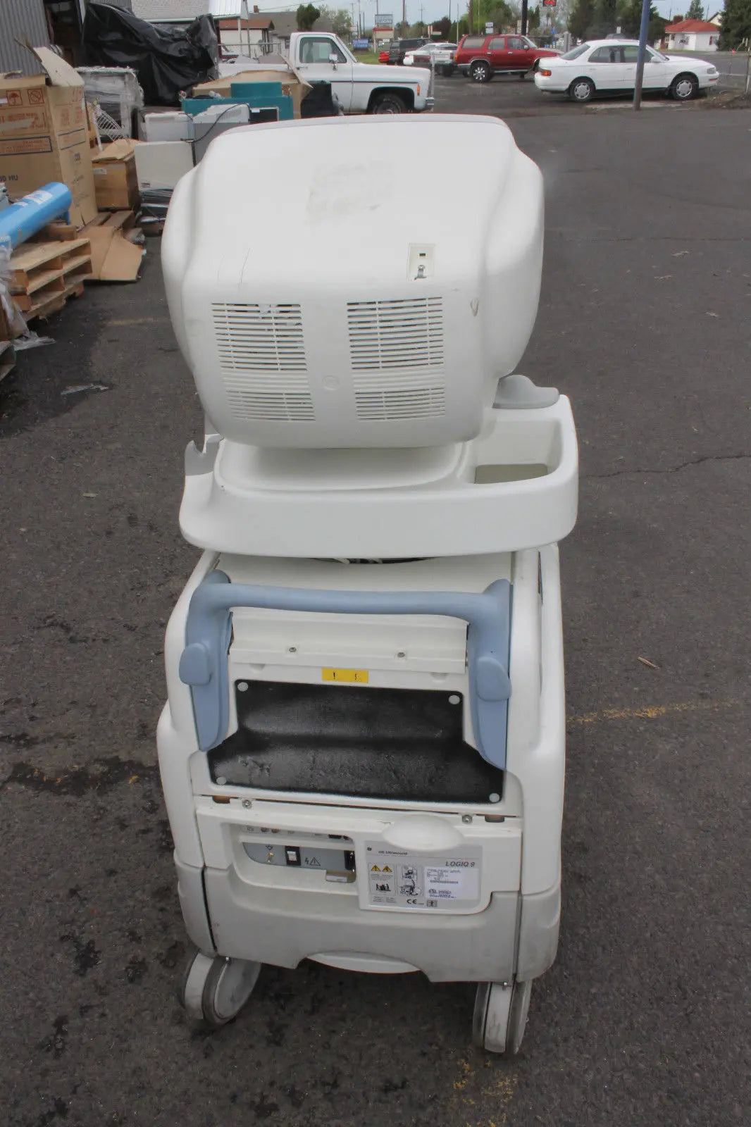 GE LOGIQ 9 ULTRASOUND 2188900 WITH SONY UP-51MDU PRINTER DIAGNOSTIC ULTRASOUND MACHINES FOR SALE