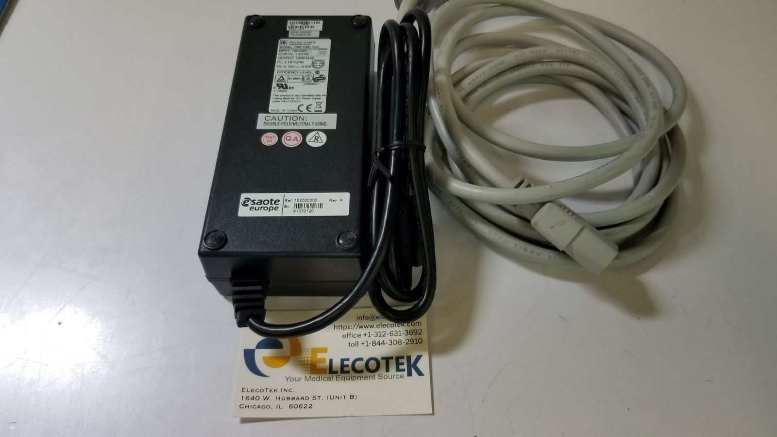 Esaote Mylab One UltraSound Ac-Adapter Power Charger DIAGNOSTIC ULTRASOUND MACHINES FOR SALE