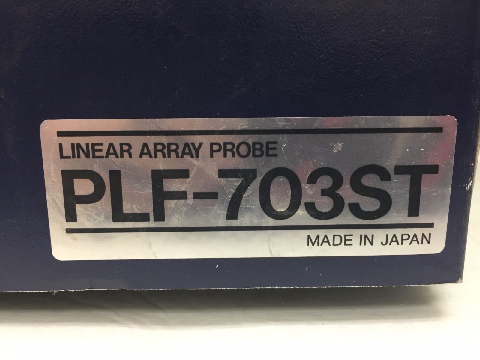 Toshiba PLF-703ST 7.5MHz Linear Array Ultrasound Transducer Probe DIAGNOSTIC ULTRASOUND MACHINES FOR SALE