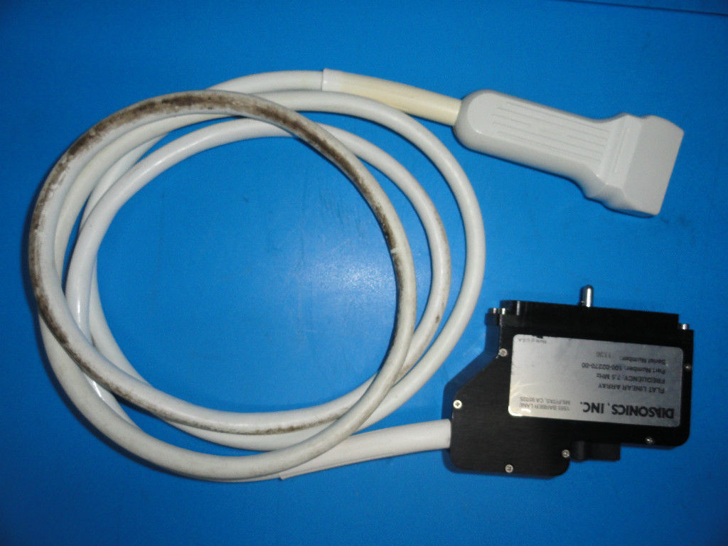 DIASONICS 7.5 MHZ FLAT LINEAR ARRAY PROBE 100-02270-00 (3322) DIAGNOSTIC ULTRASOUND MACHINES FOR SALE