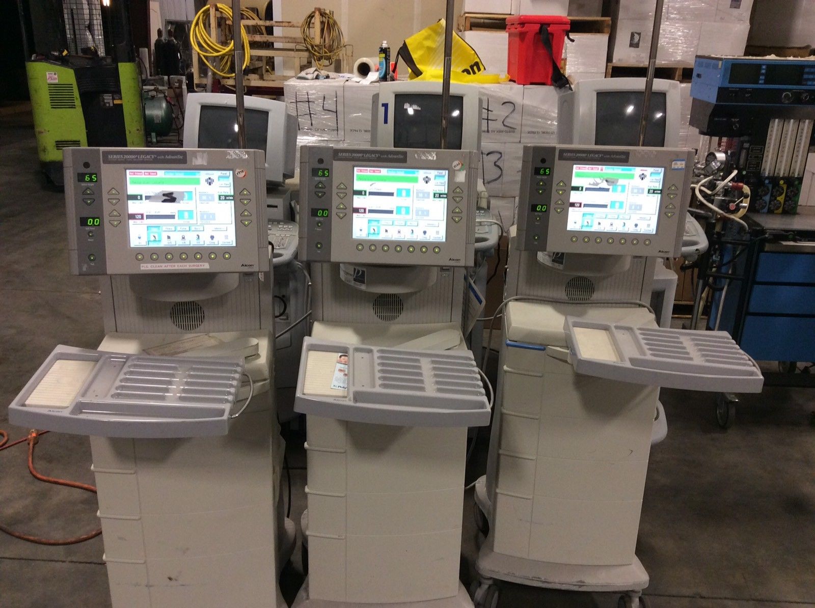 MEDICAL EQUIPMENT,NARKOMED,SIEMENS,ARIDYNE,ACUSON,ALCON,ULTRASOUND,EMULSIFIER DIAGNOSTIC ULTRASOUND MACHINES FOR SALE